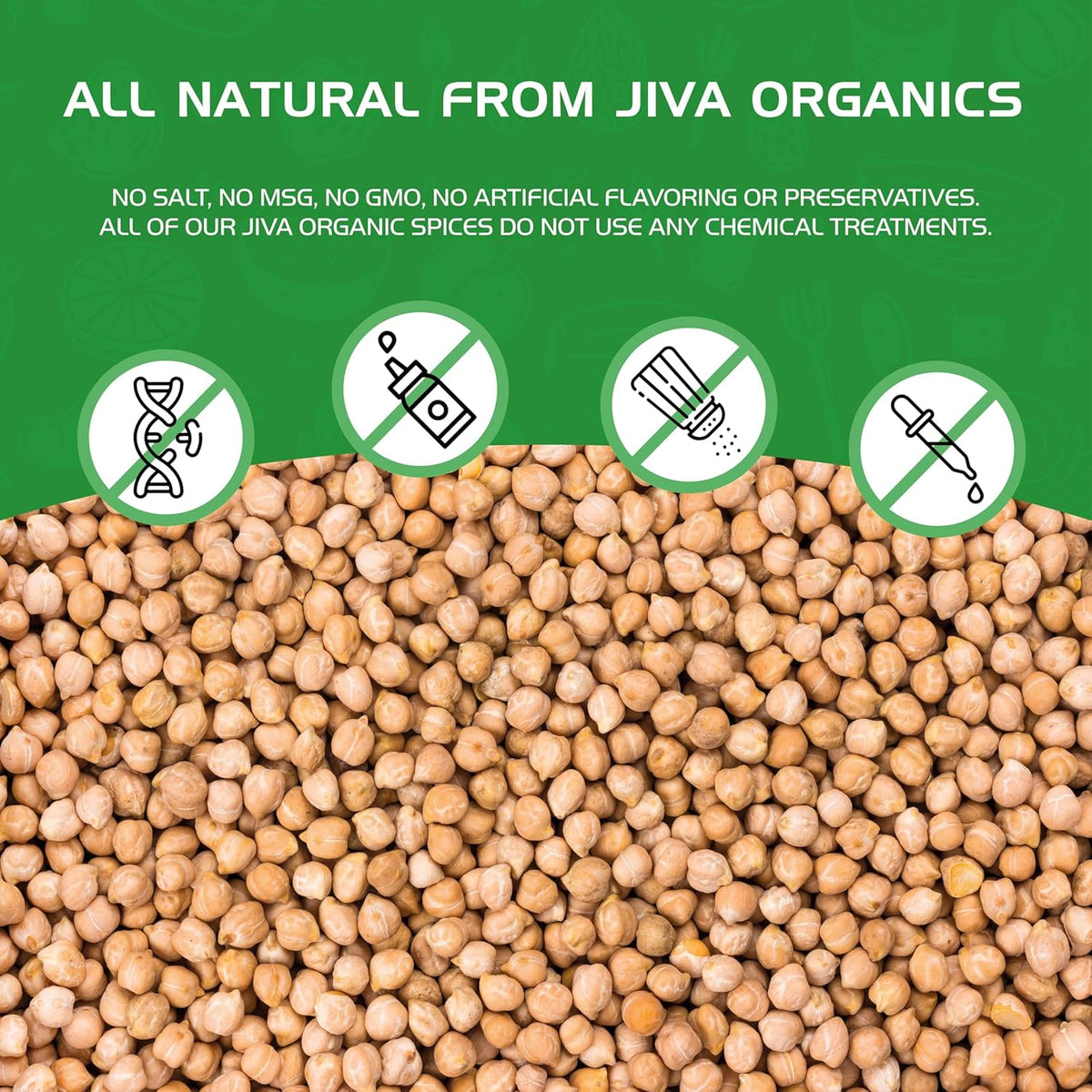 Raw Chickpeas 2 LB Bag V208359
