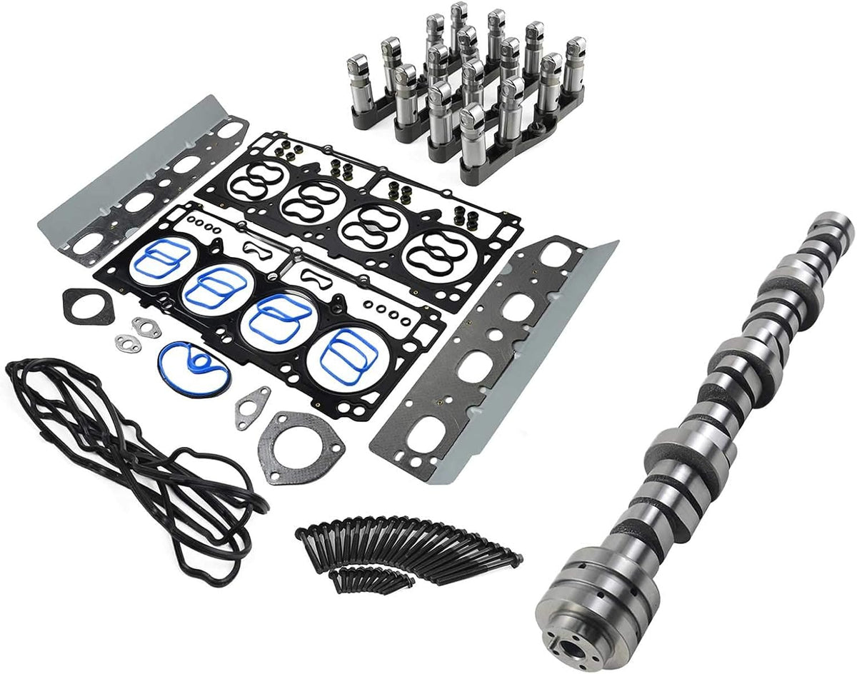 Lifters Camshaft Head Gasket Set for Dodge Ram 1500 5.7L V8 HEMI 2009-2018 B100861