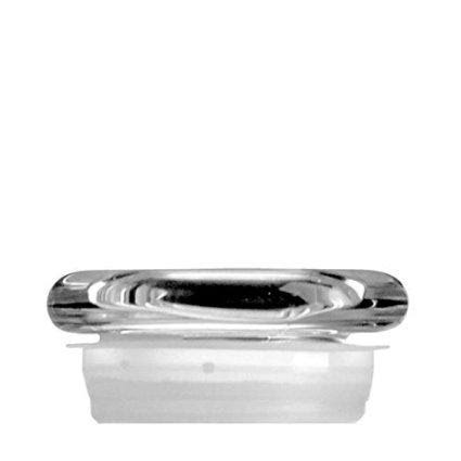 Small Pressed Lid with Fitment, Case of 72 X28425