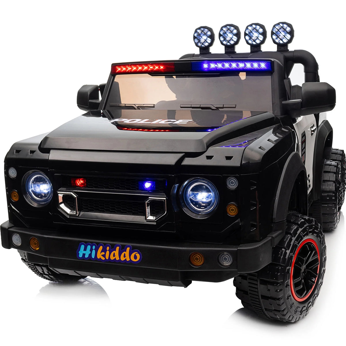 24V Kids Electric Ride on Toy Truck, 4WD 2 Seater K612433