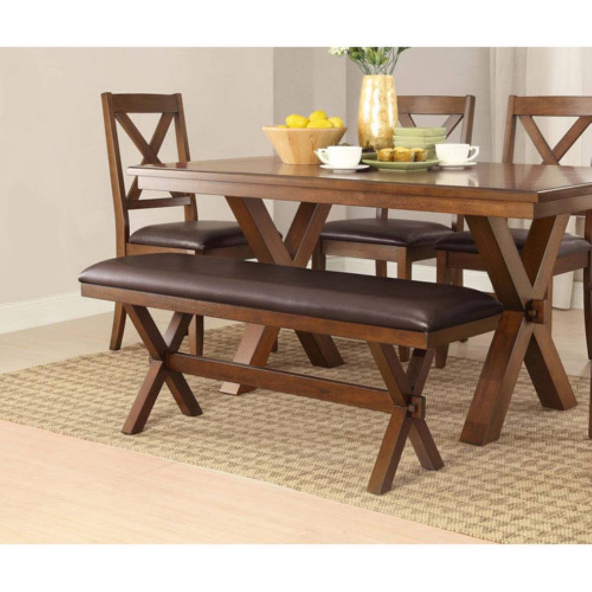 Espresso Dining Bench C547