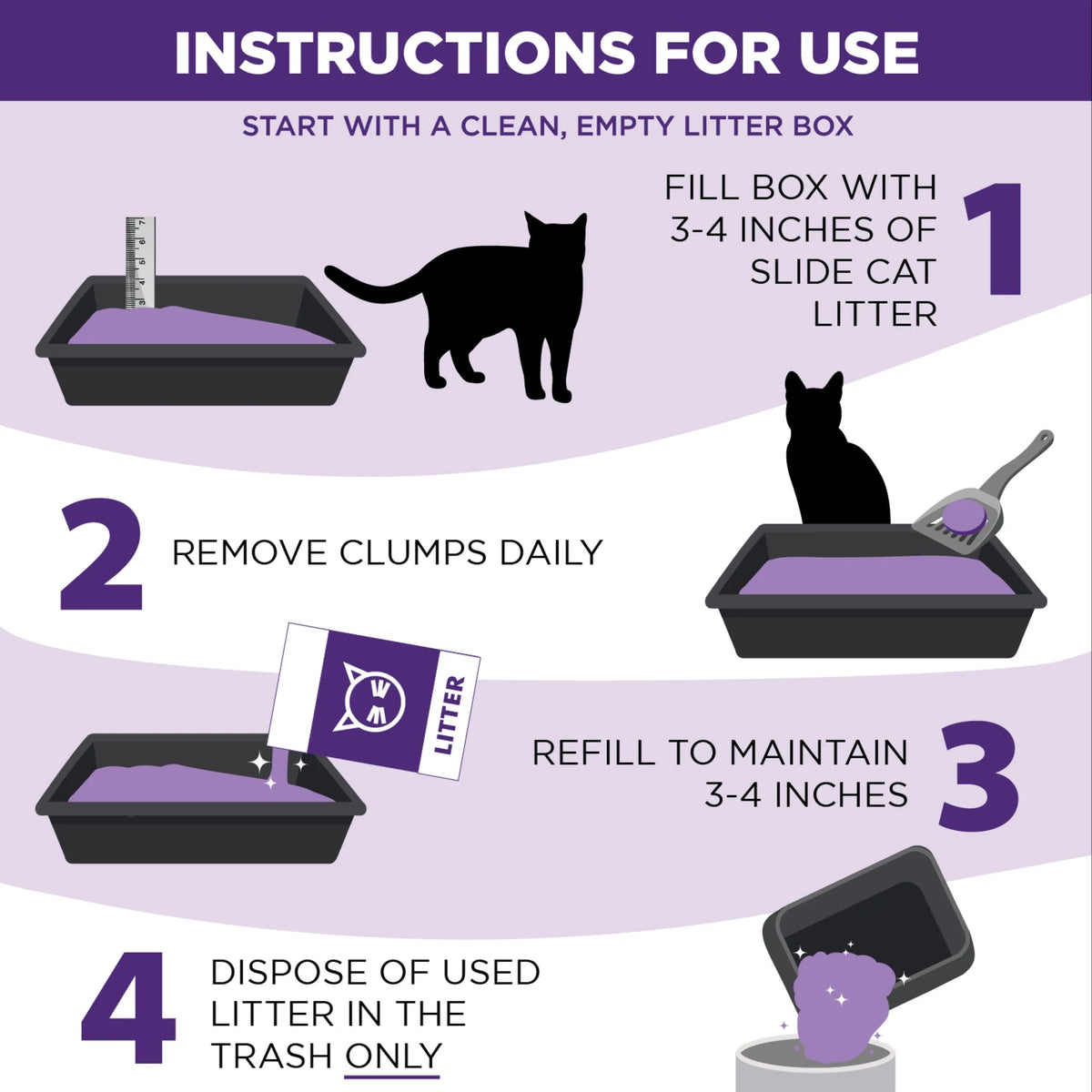 Multi-Cat Clumping Cat Litter 38 lbs E906261
