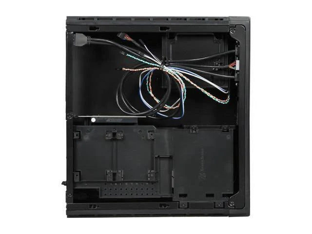 Black Slim Mini-ITX HTPC Gaming Case C378132