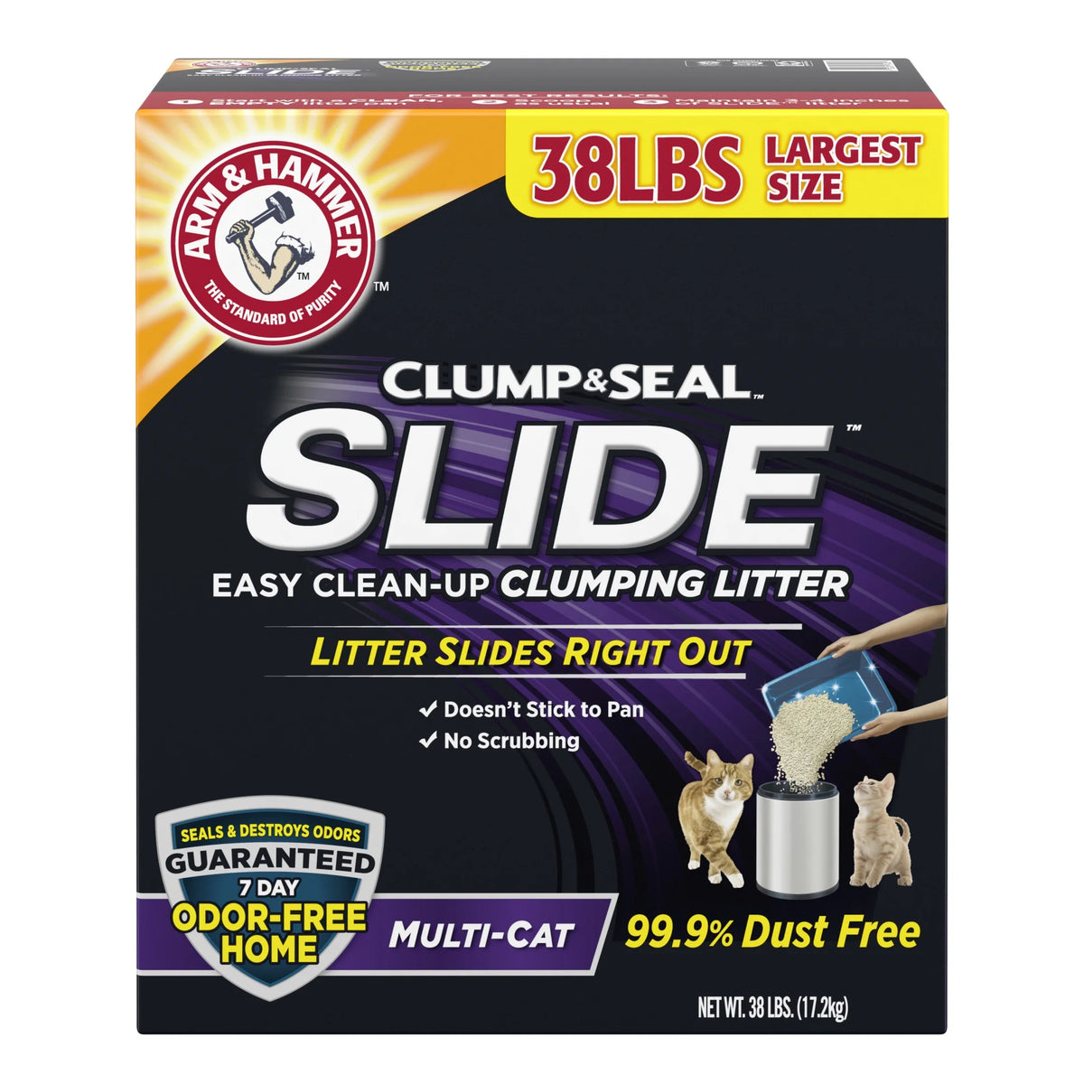 Multi-Cat Clumping Cat Litter 38 lbs E906261