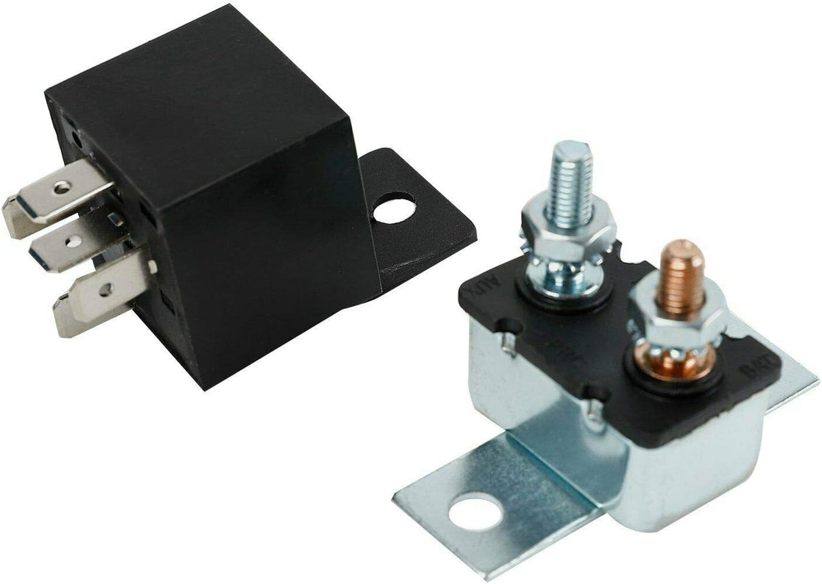 16" Slim Push Pull 12V Electric Radiator Cooling Fan with Thermostat Control Relay Wire Kit Pack of 2 J302