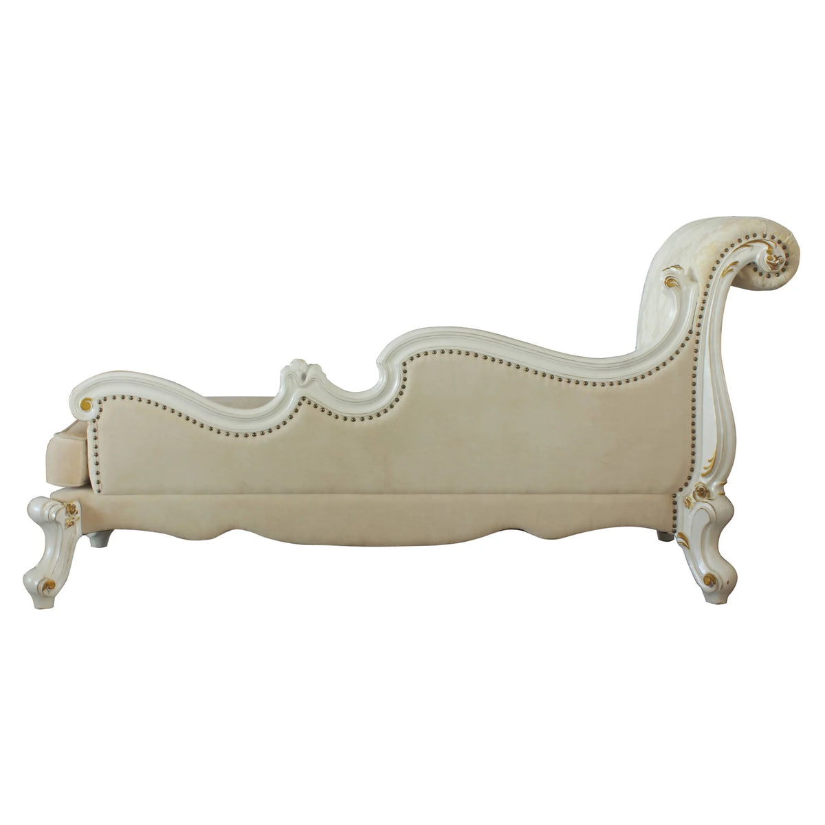 One Arm Chaise in Antique Pearl V75502