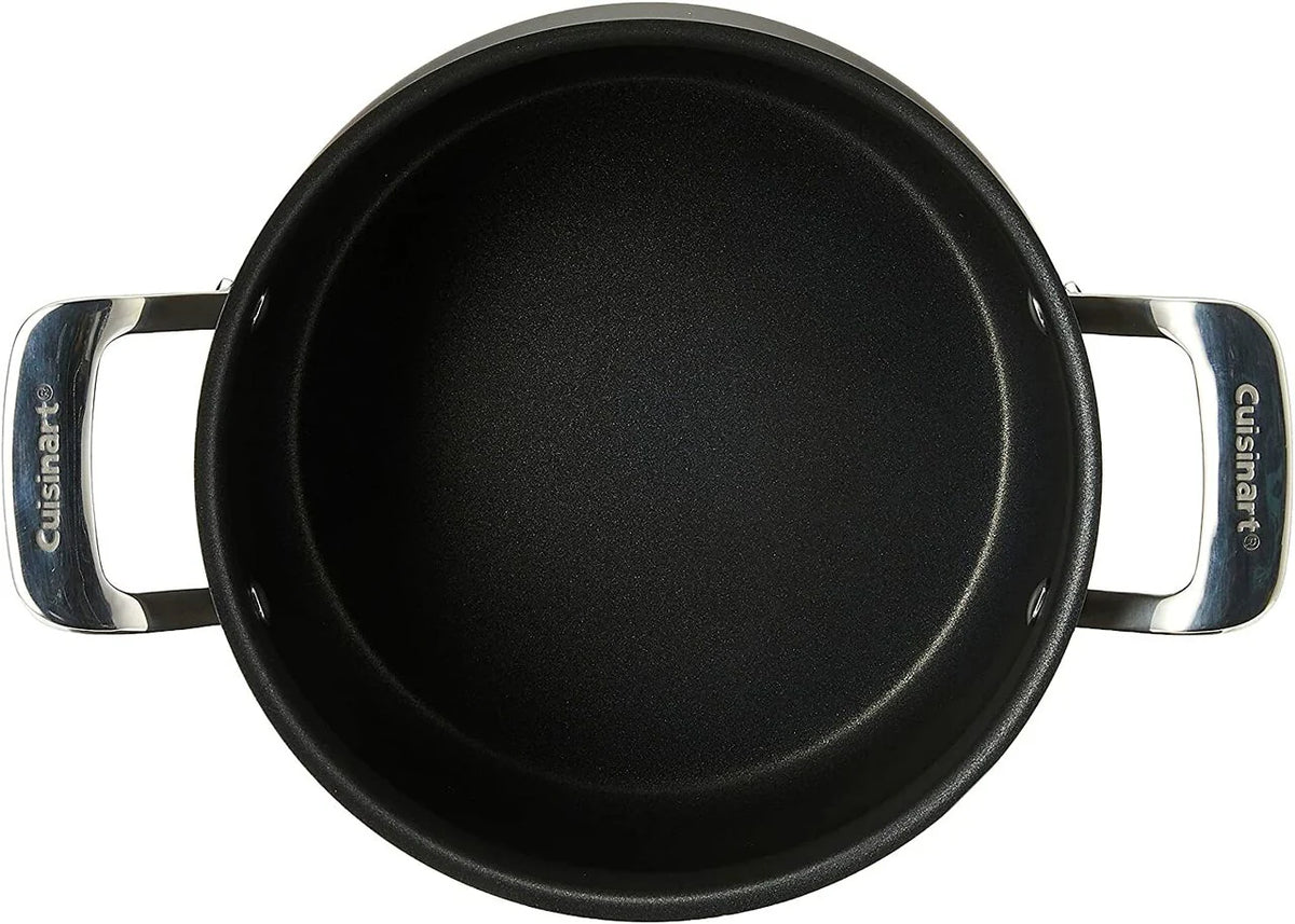 5-quart Hard Anodized Dutch Oven with Glass Cover X37389