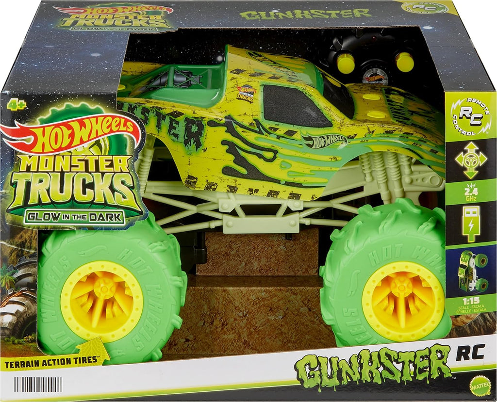 1:15 Scale Remote-Control Monster Truck with Glow in The Dark Tires S7811
