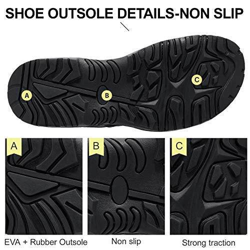 Waterproof Hiking Sandals with Arch Support U60817