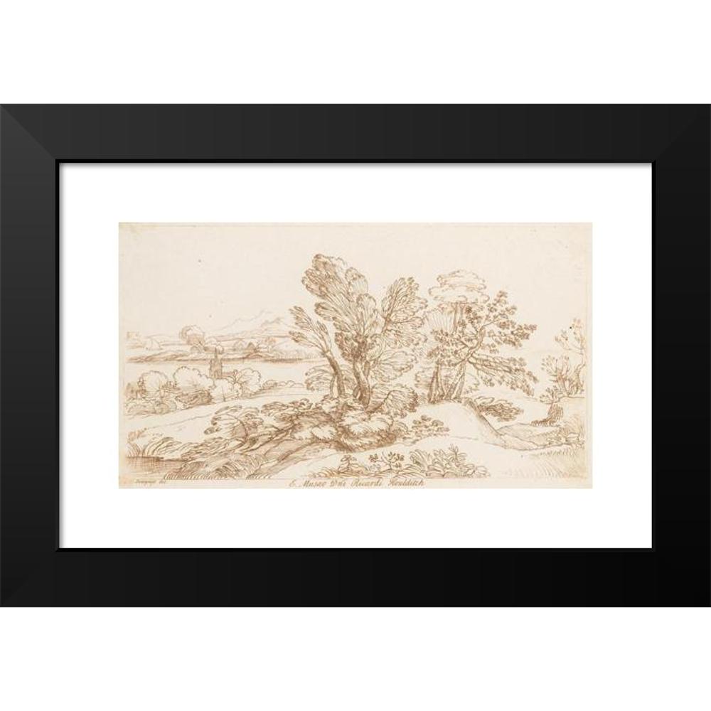 Black Modern Framed Museum Art Print K18829