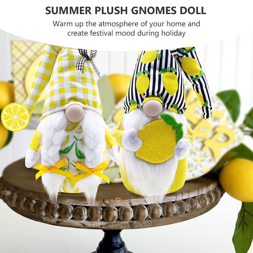 Summer Plush Gnome Doll V89841