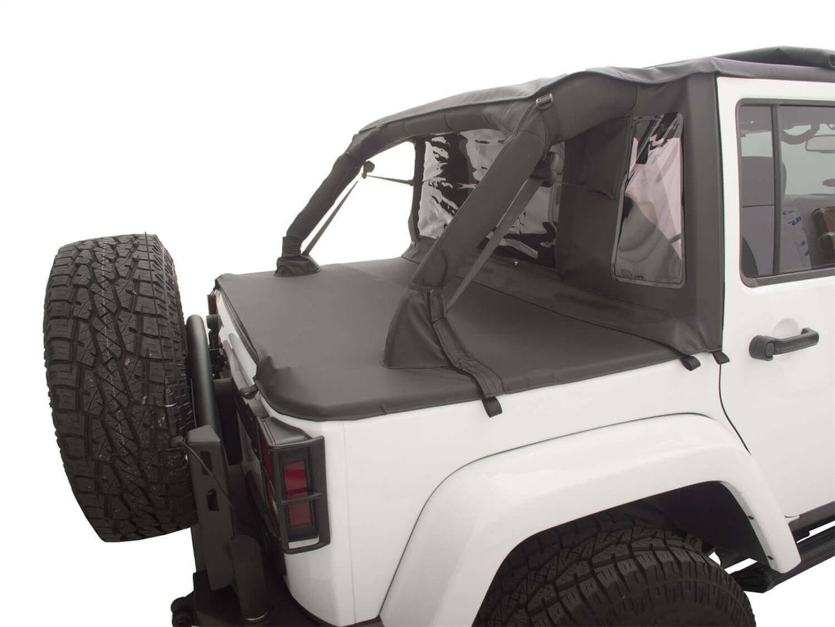 Soft Cab Top Black Denim G4992