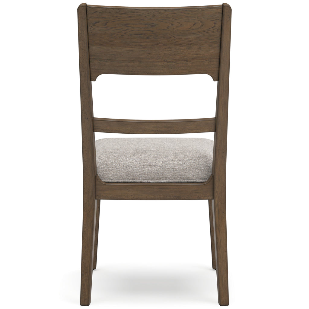 Brown & Tan Traditional Dining Chair Set of 2 K13926
