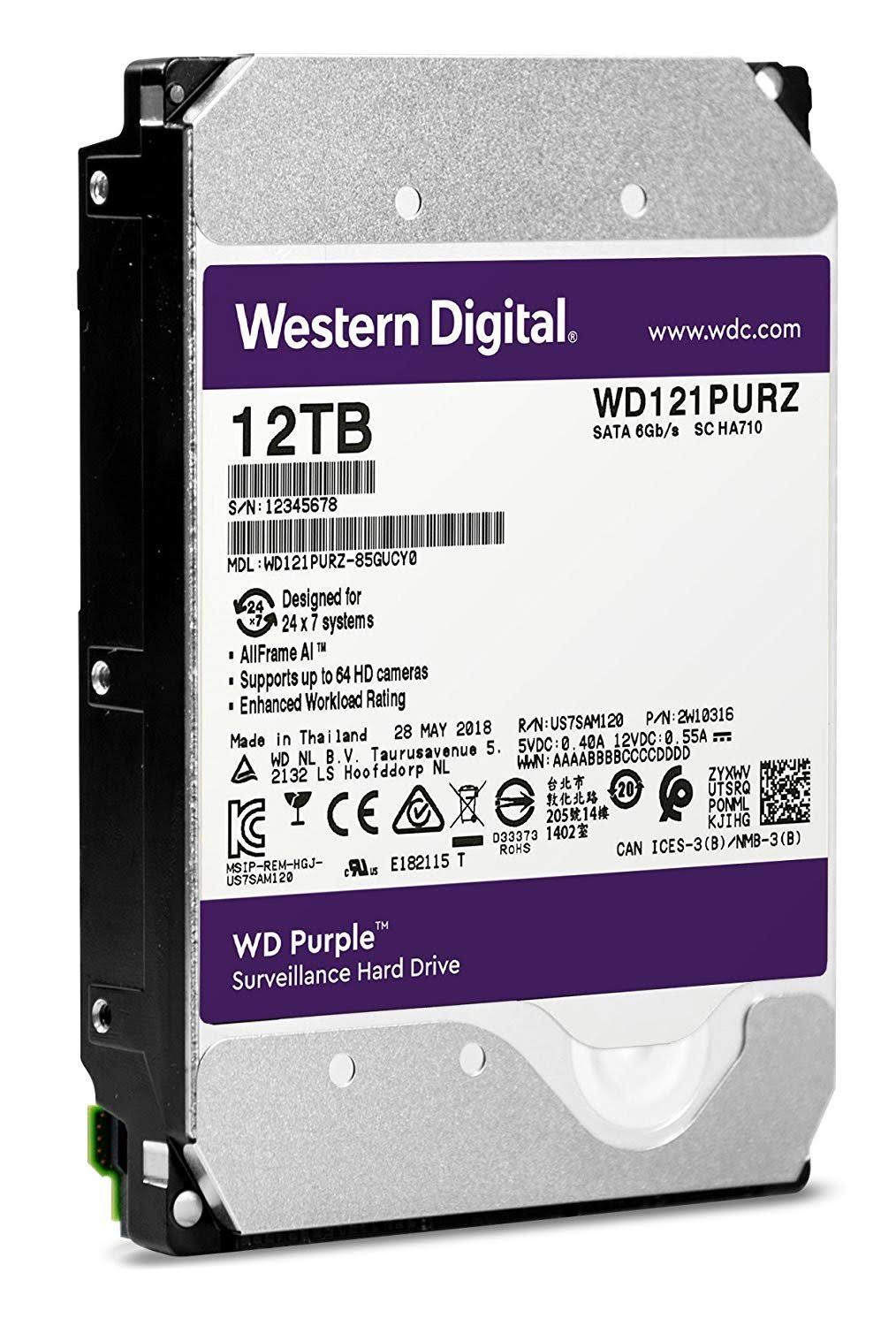 8 TB Surveillance Internal HDD SATA 6Gb/s 5,400 rpm P616623