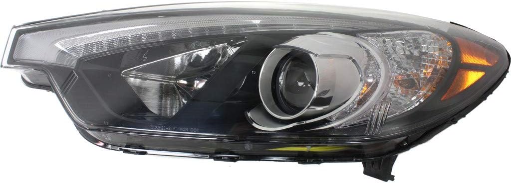 Kia Forte 2014 2015 Passenger Side Halogen Headlight J561