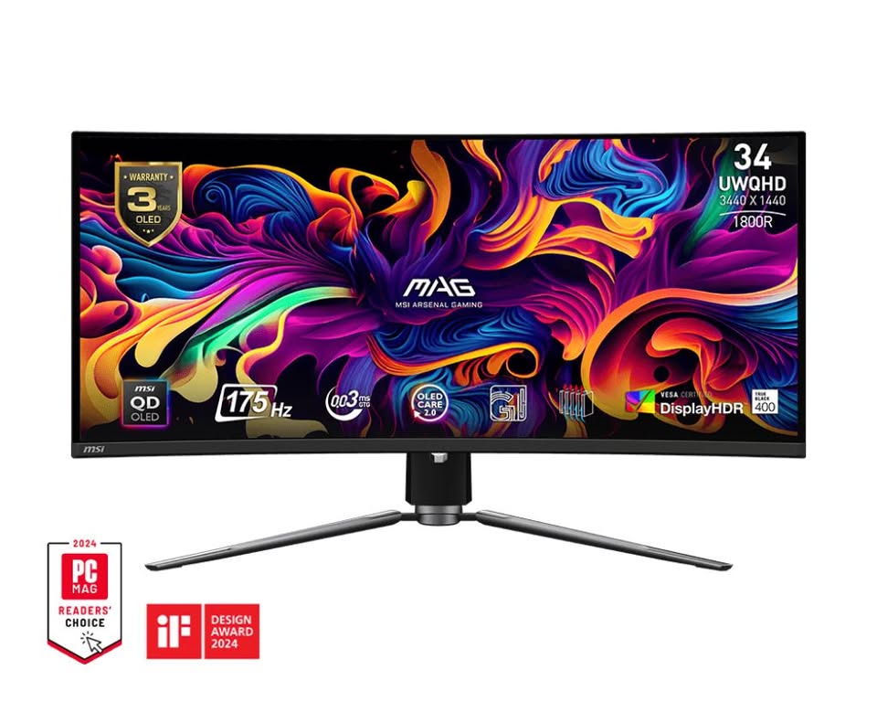 34 Curved OLED Gaming Monitor I288