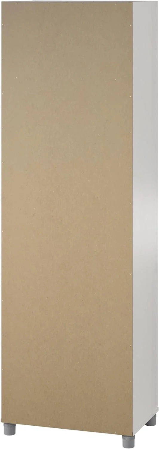 24" Utility Storage Cabinet in Ivory Oak W318