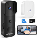 White Video Doorbell Camera 2 Pack with Chime K466738