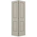 36 in. x 80 in. Desert Sand Painted Molded Composite MDF Closet Bi-Fold Door S906