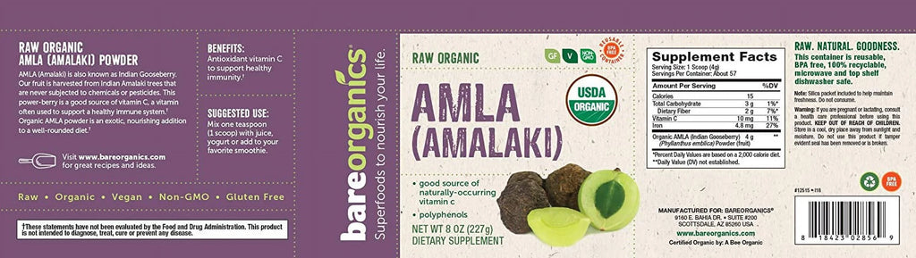 Amla Powder 8 oz Pack of 4 E260