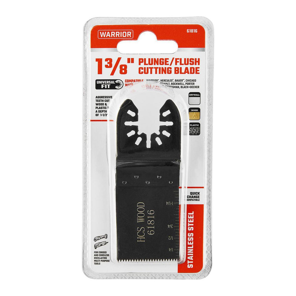 1-3/8 in. Plunge/Flush Cutting Blade for Oscillating Multi-Tools T9404