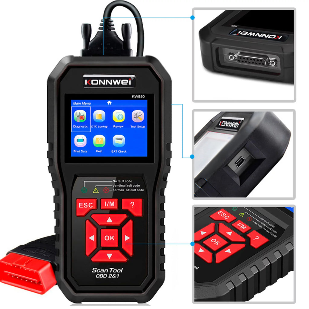 OBDII Auto Code Reader Scan Tool V817