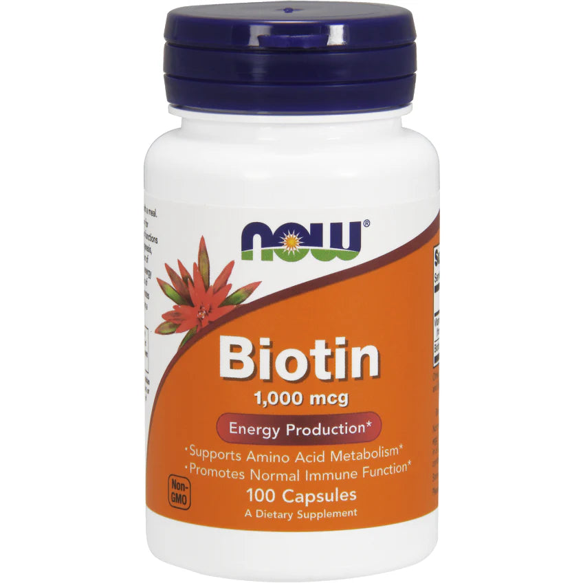 Biotin 1000 mcg 100 caps E49091