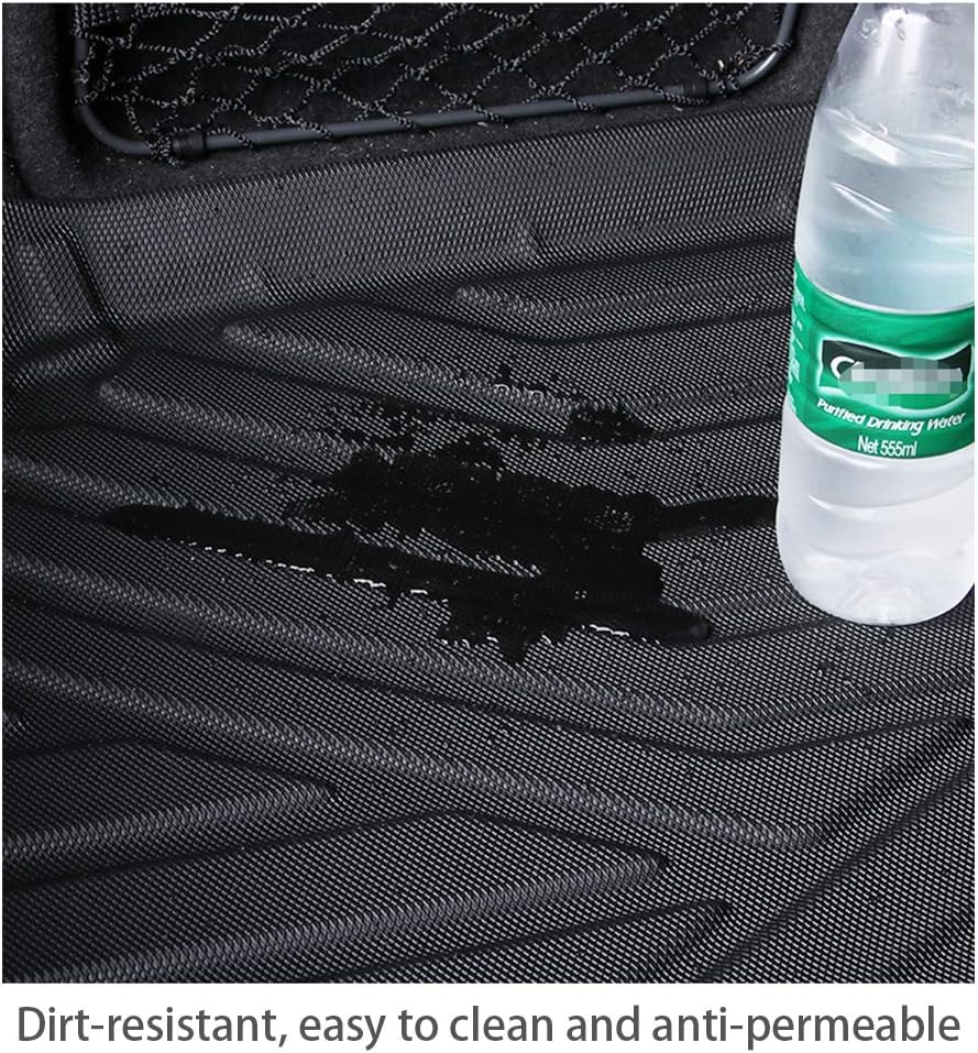 Cargo Liner Trunk Tray Waterproof Rubber Mat Pack of 2 Q4517