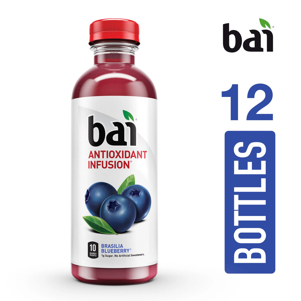Gluten-Free Brasilia Blueberry Antioxidant Drink, 18 Fl Oz, 12 Pack Bottles P994819