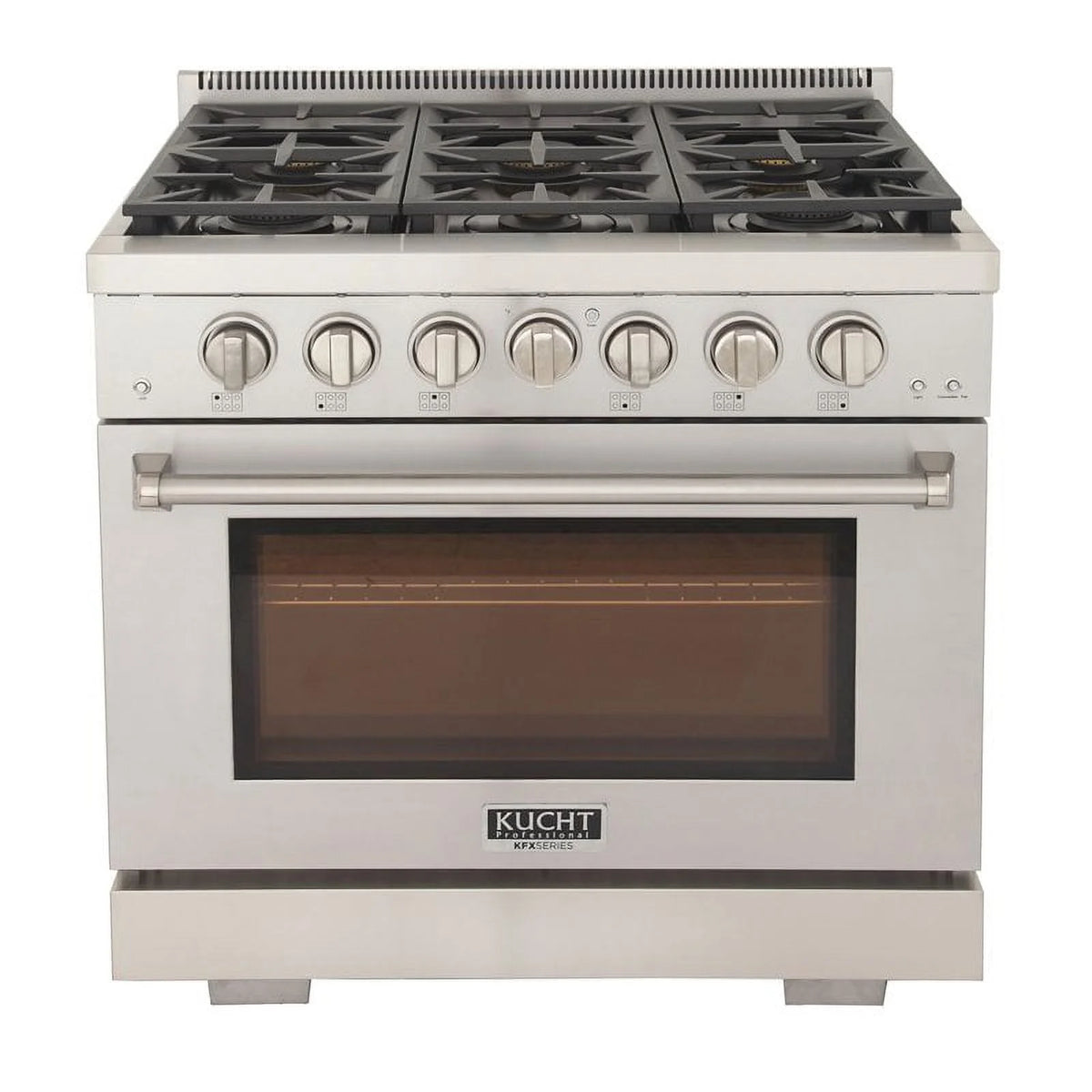 36" Stainless Steel Propane Gas Range with Oven T867