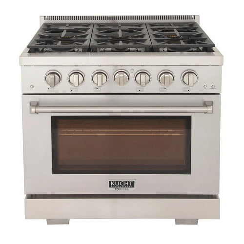 36" Stainless Steel Propane Gas Range with Oven T867