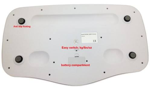 Digital Baby/Pet Scale with Hold Function, Up to 44 lb. Y3813