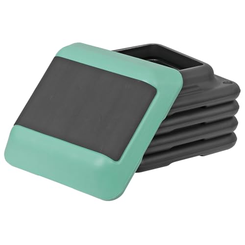 16" x 16" Adjustable Aerobic Stepper with 4 Risers, Green Q215
