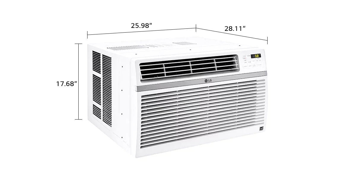 8,000 BTU Window-Mounted Air Conditioner with Remote Control Q9416