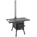 Portable Foldable Wood Burning Camp Tent with Chimney U8659