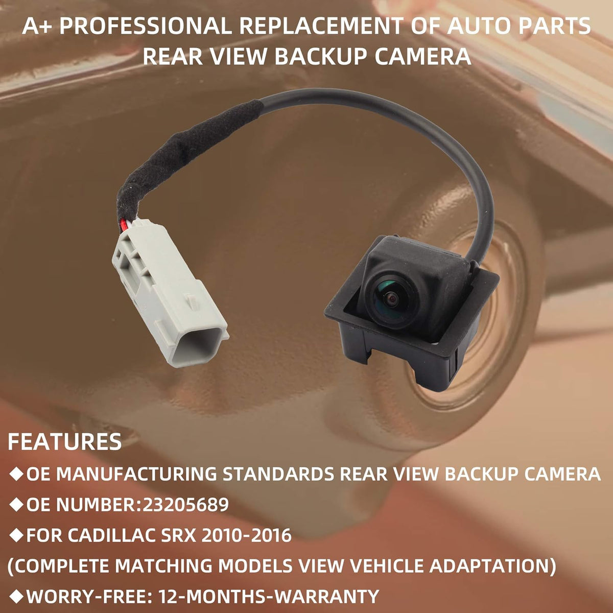 Rear View Backup Reversing Camera W501967