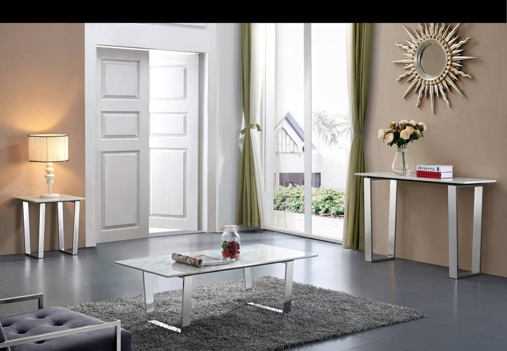 Chrome End Table O916