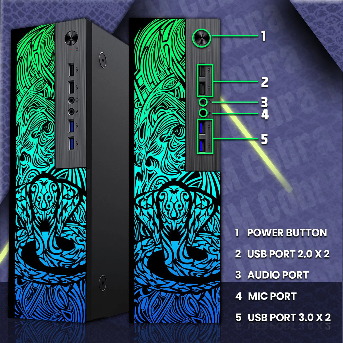 Restored Gaming Desktop PC, Intel Core i5 12th Gen, AMD RX 550, 16GB RAM, 1TB SSD, 4TB HDD, 24 Inch LED Monitor, Win 11 Home (Refurbished) K93339