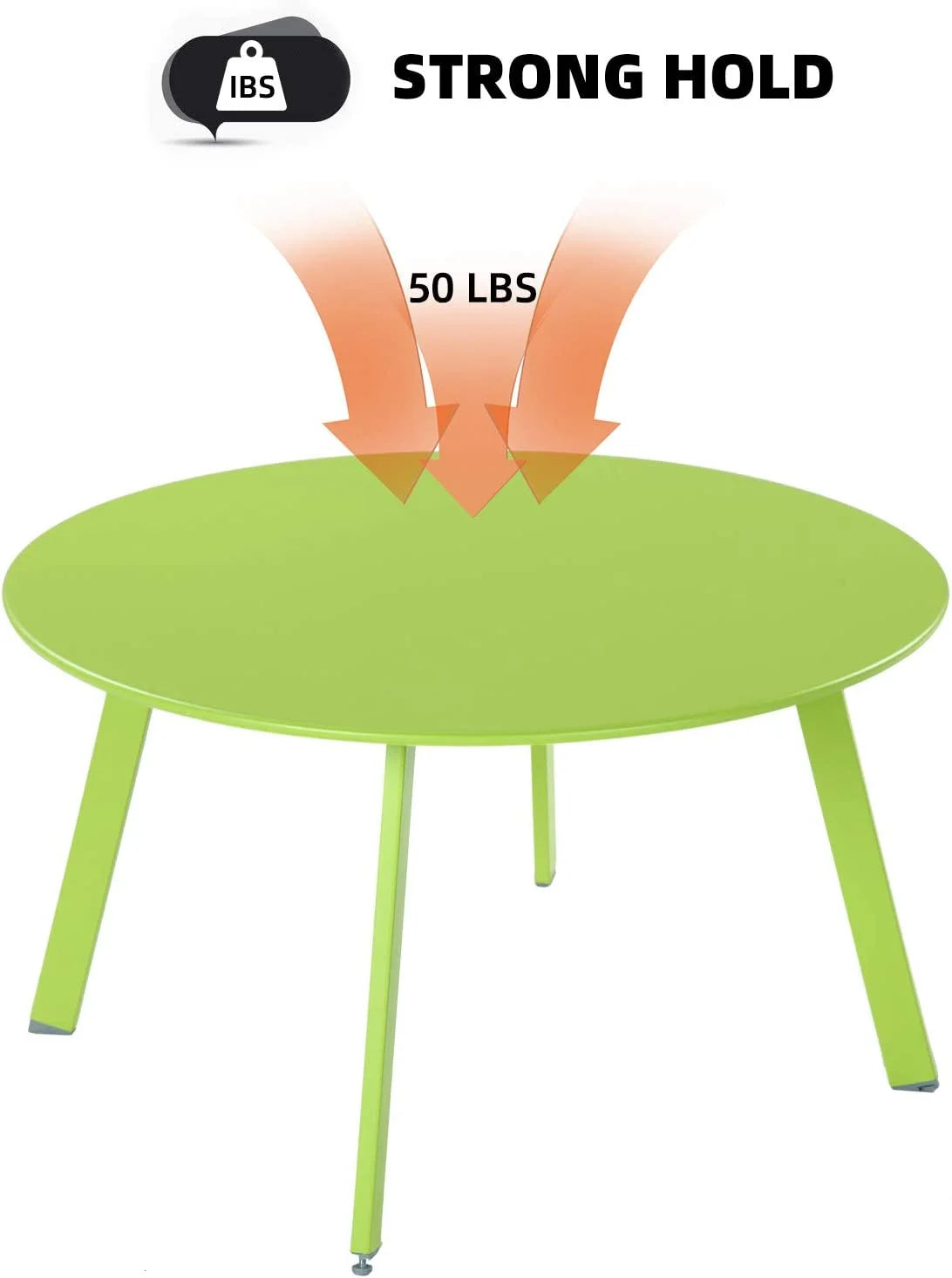 Round Steel Outdoor Coffee Table F34167