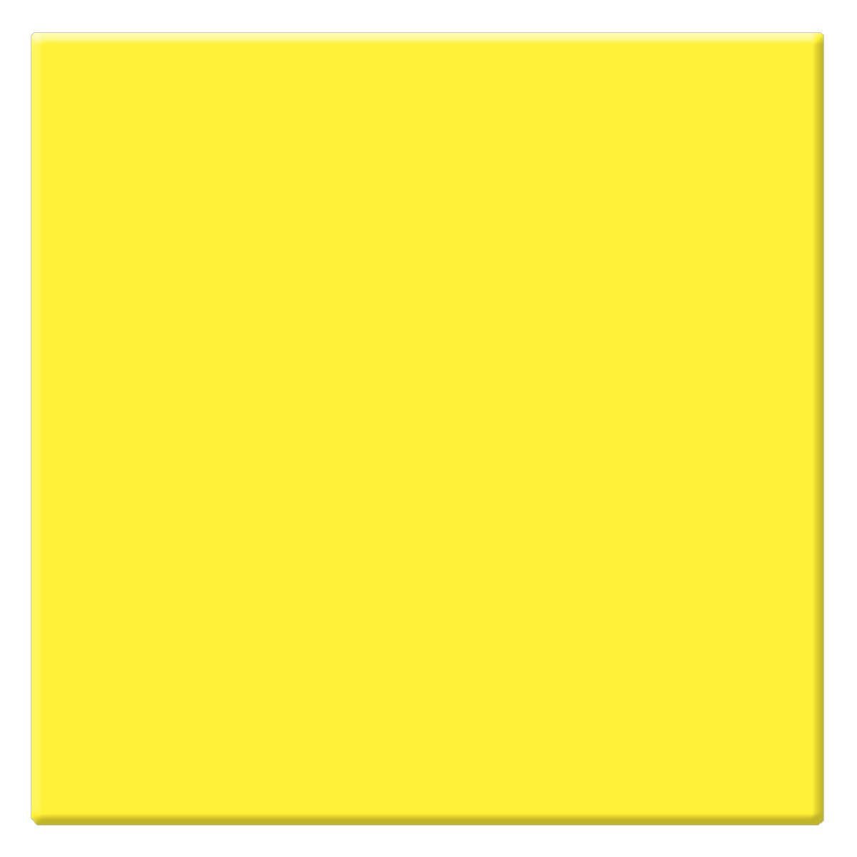 6.6 x 6.6 Deep Yellow Glass Filter D5254