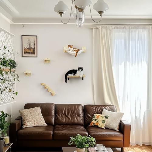 Cat Wall Hammock with Two Steps Set D530