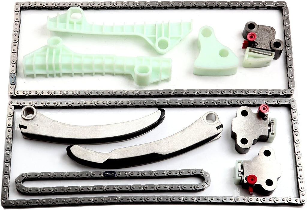 Timing Chain Kit for Buick Lucerne Cadillac Allante DeVille DTS Eldorado 4.0L 4.6L Pack of 2 I61762