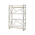 Modern Metal 4 Shelf Bookcase X94842