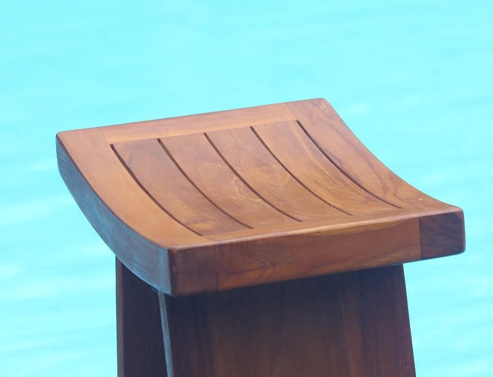 Teak Bar Stool G1570
