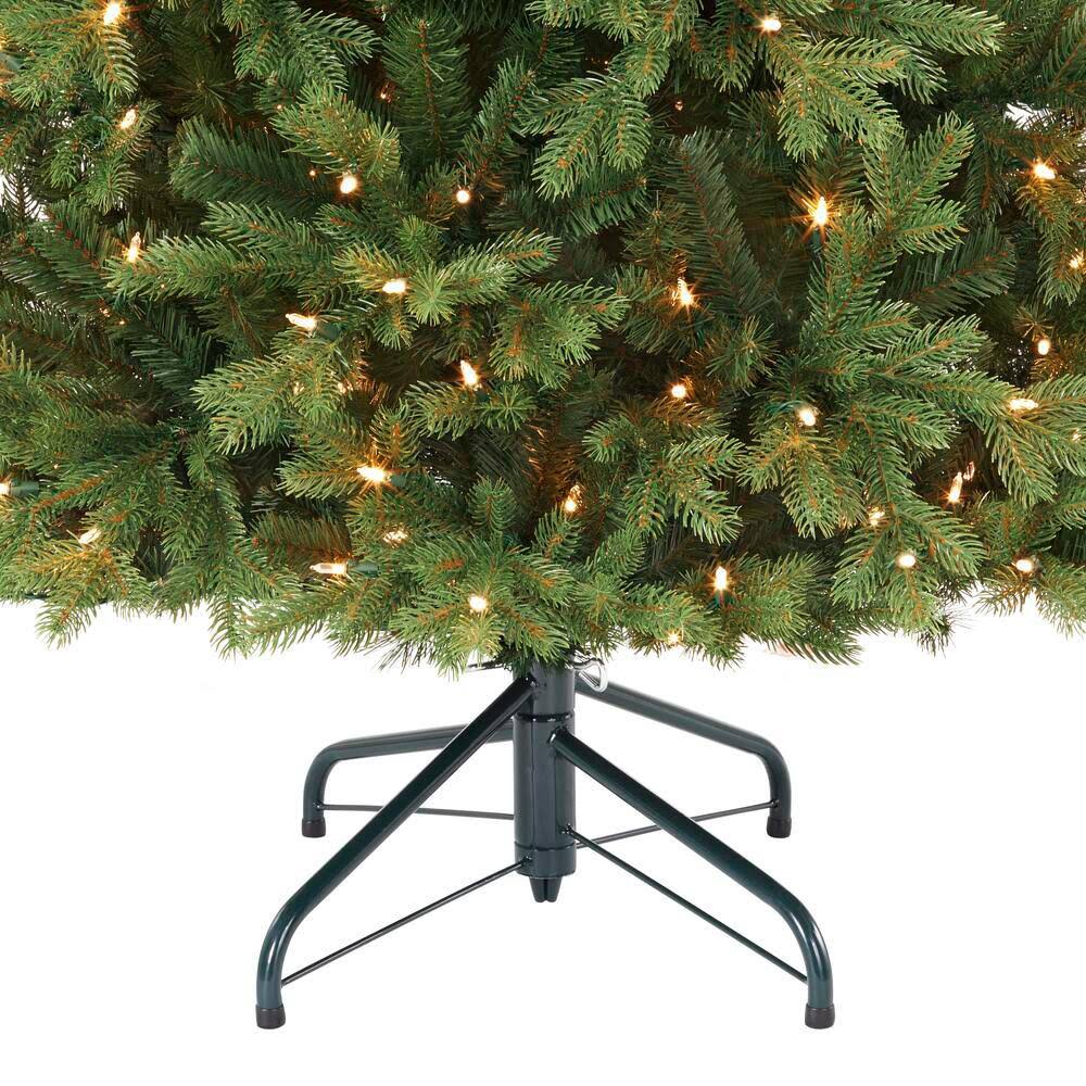 7.5 ft Pre-Lit Artificial Christmas Tree with Color Changing Lights R286916