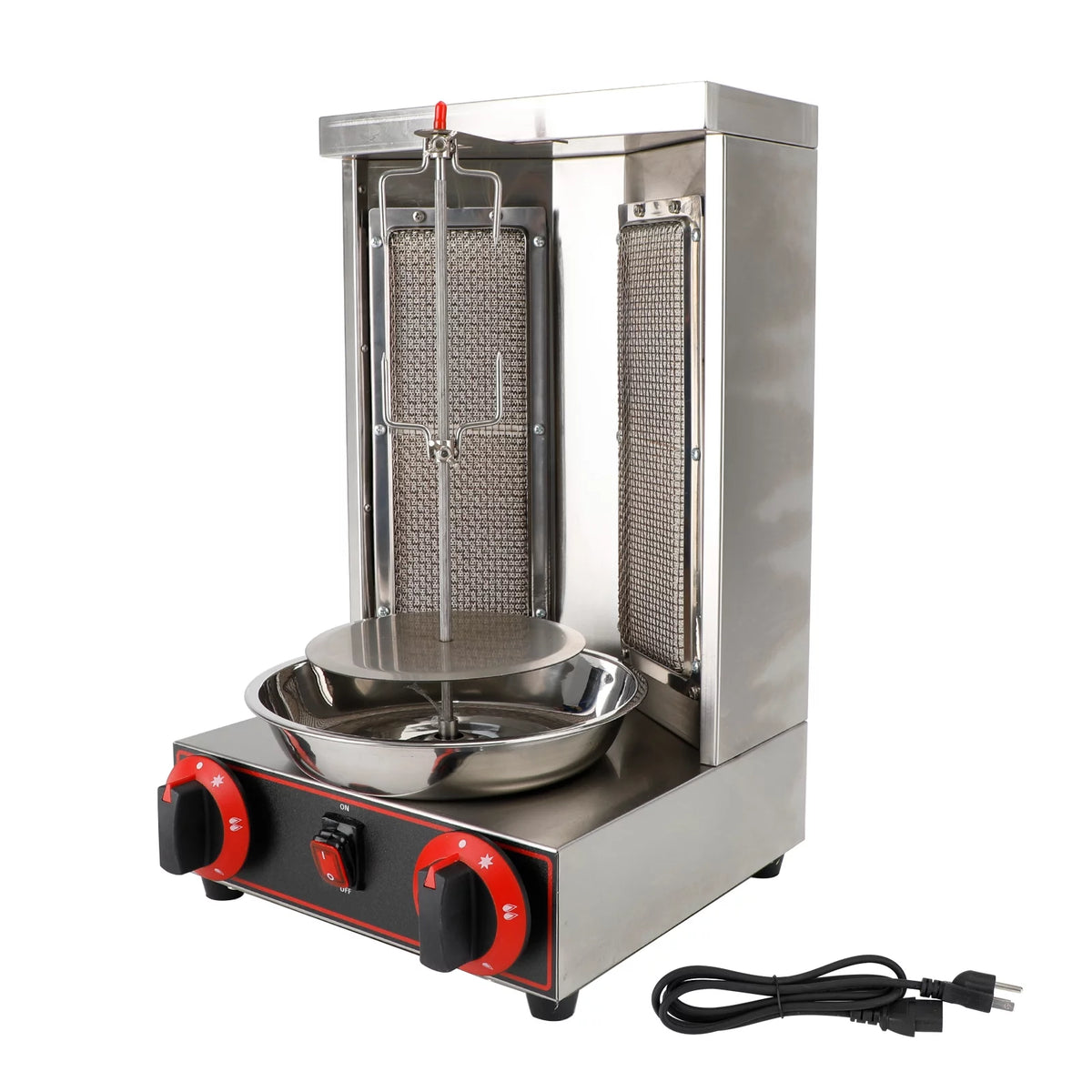 Propane 2 Burner Vertical Shawarma Grill O3557