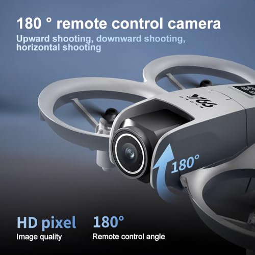 Mini Drone with 1080P Dual Cameras, RC Aircraft Helicopter P300087