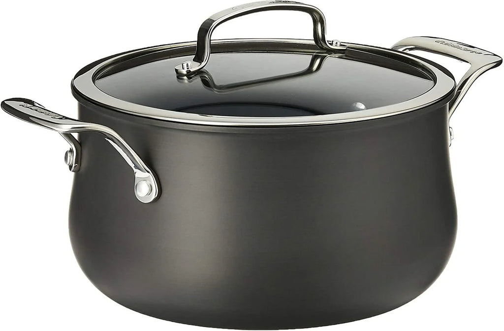 5-quart Hard Anodized Dutch Oven with Glass Cover X37389
