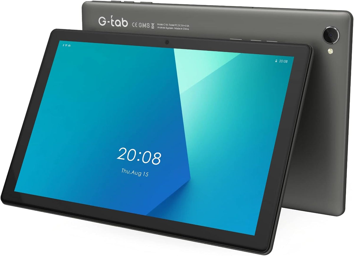 10.1 inch Tablet with Case WiFi Bluetooth Gray U59011