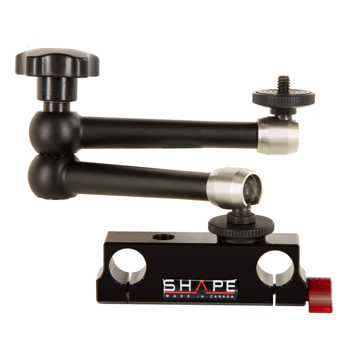 Shape Rod Bloc with 1/4x22-20, 3/8x22-16 Threads and 11x22 Magic Arm E35654